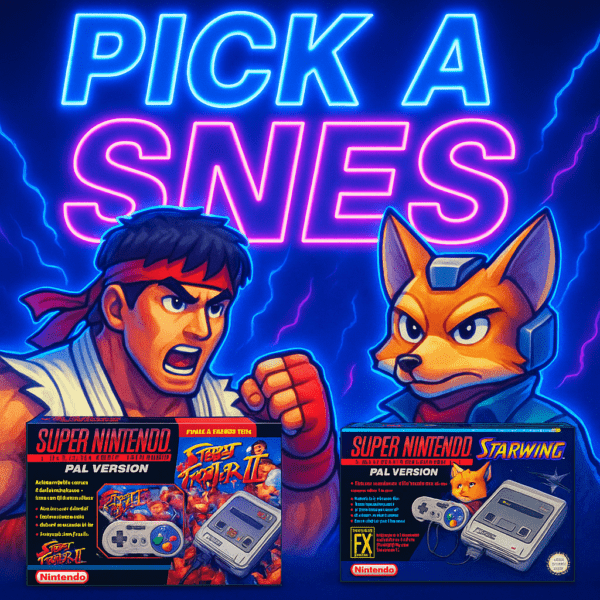 Pick a SNES Competition - Starwing or Street Fighter