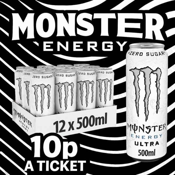 Monster Energy Ultra x12 Crate!