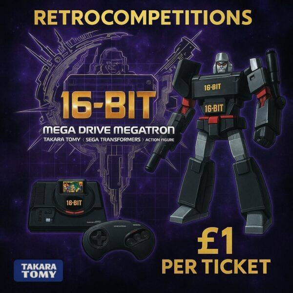 Megadrive Megatron 16-Bit Collectible Figure