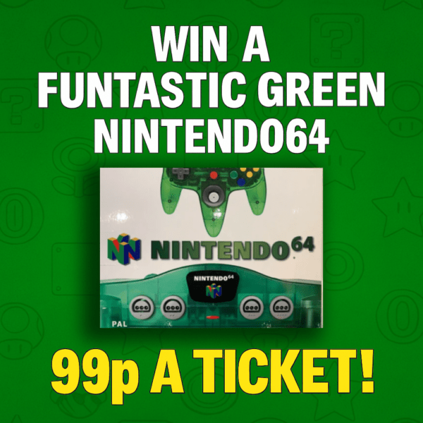 Win a Funtastic Green N64 Boxed!